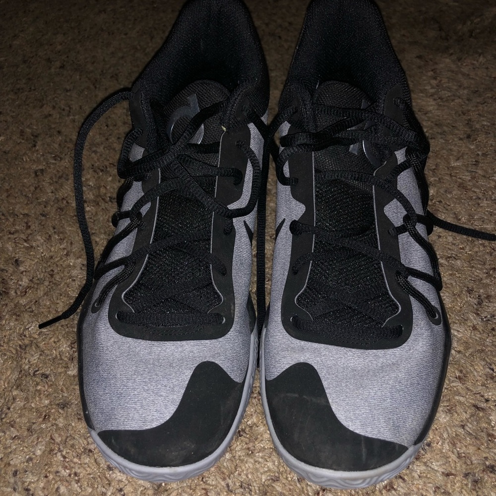 Brand new. Worn once. KD basketball shoes.